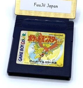 Pokemon Gold Nintendo Gameboy GB Japanese Cartridge Cleaned Game boy - Picture 1 of 10