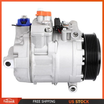 AC A/C Compressor For Mercedes-Benz C320  ML350 GL450 ML550 S550 E500 Foto 1 de 4