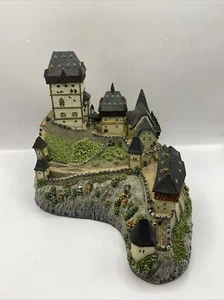 Vtg Danbury Mint Karlstejn Castle Enchanted Castles Of Europe Czech Republic - Picture 1 of 7