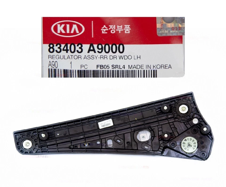 Genuine Rear Left Window Regulator 83403A9000 for Kia Sedona 2015-2021 - Image 1 of 1
