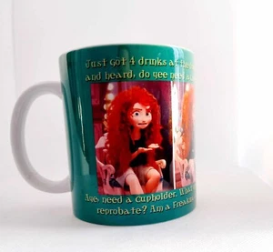 Disney Princess Brave Merida Funny Scottish Meme Coffee Mug - Bild 1 von 4
