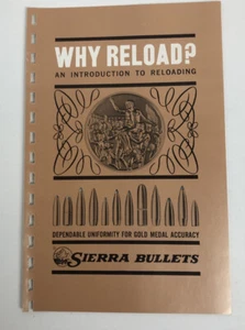 Sierra Bullets 1968 introducción a la recarga catálogo 11 páginas - Imagen 1 de 7
