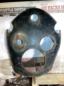 Oldtimer gebraucht Triumph Vorgerät 1954-57 Lichtmaschine Gondel TOP zum restaurieren neu lackieren - Bild 1 von 3