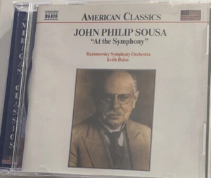 JOHN PHILIP SOUSA - At The Symphony- DDD- BRAND NEW CD- Marches - Imagen 1 de 2