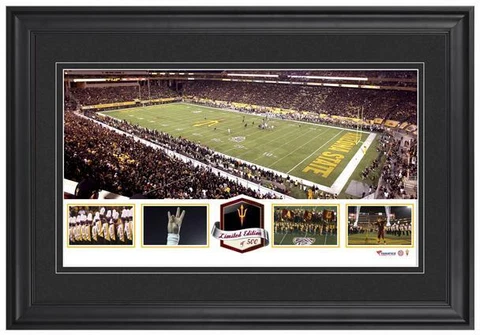 Sun Devil Stadium Arizona State Sun Devils Framed Panoramic Collage-L.E. 500 Cover