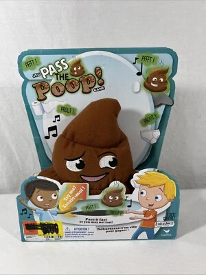 Pass The Poop Plush Electronic Hot Potato Musical Fart Game Cardinal Spin Master - Image 1 of 2