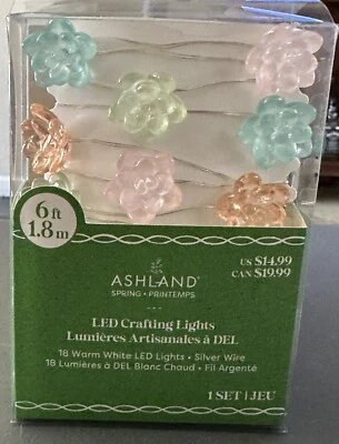 Luces LED para manualidades Ashland Flower de 6 pies Foto 1 de 3