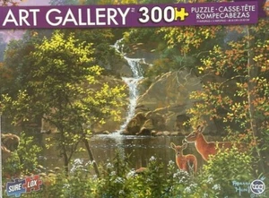 Galería de Arte 300 Piezas Puzzle Sure Lox Descubriendo Naturaleza Ciervo Cascada 14+ - Imagen 1 de 5