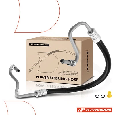 Power Steering Pressure Line Hose Assembly for Chevy GMC K1500 K2500 C1500 C2500 - Image 1 of 4