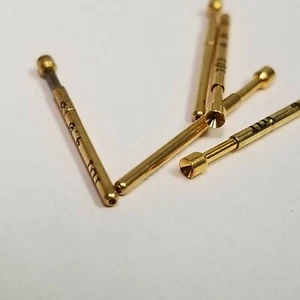 IDI, S-2-A-4-G S/C Concave Headed Cup, Contact Probes, Gold. - Picture 1 of 5