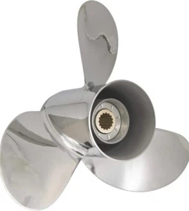 SS#224 14.25x25 RH 3B Stainless Steel Michigan Wheel Ballistic Propeller - Foto 1 di 2