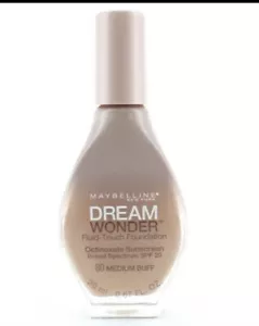 10 X Maybelline Dream Wonder Fluid-Touch Foundation 80 Medium Buff - Picture 1 of 3