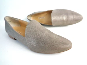 Mocasines planos PAUL GREEN UK 7,5 US 10M Naomi metálicos de cuero perforado AUSTRIA - Imagen 1 de 7