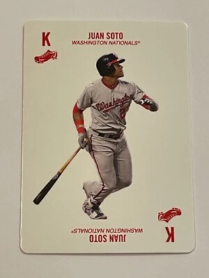 2019 Topps Kenny Mayne 52 Card Baseball Game #K - Juan Soto - Nationals - Image 1 of 2