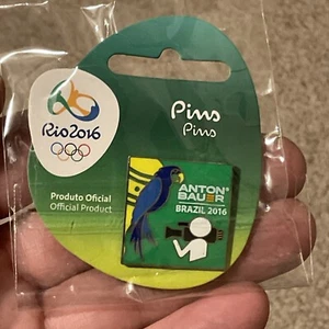 Anton Bauer Rio 2016 Olympics Pin Collectible - Picture 1 of 4