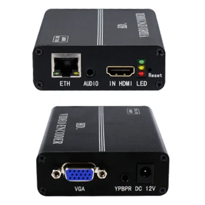 H.264 HDMI/VGA/CVBS/YPBPR codificatore audio e video HTTP RTSP RTP RTMP UDP ONVIF - Immagine 1 di 4