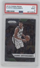 2016-17 Panini Prizm Giannis Antetokounmpo #13 PSA 9 MINT KM