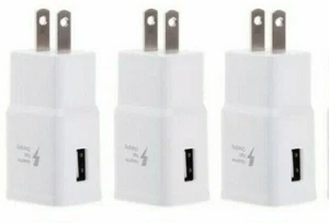 3x Adaptive Fast Charging Wall Charger For Samsung Galaxy S8+ S9+ S10 S10+ - Picture 1 of 1