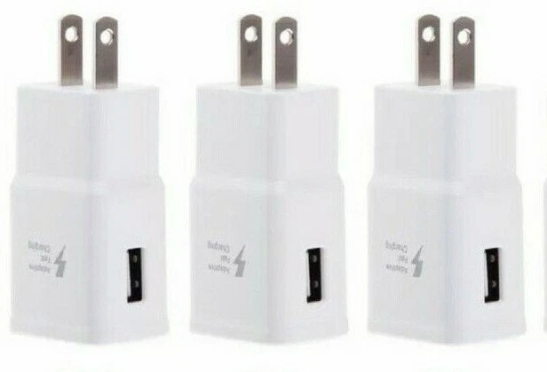 3x Adaptive Fast Charging Wall Charger For Samsung Galaxy S8+ S9+ S10 S10+ - Image 1 of 1