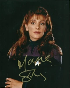 MARINA SIRTIS SIGNED STAR TREK PHOTO (3) - Picture 1 of 1