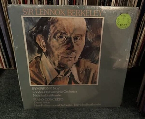 Scarce Sir Lennox Berkeley Symphony No. 2 Nicolas Braithwaite FACTORY SEALED - Imagen 1 de 2