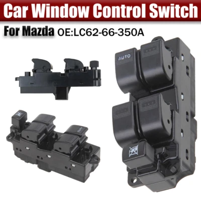 Interruptor de control de ventana maestra de auto ABS LC62-66-350A para Mazda MPV 2001-2006 Foto 1 de 4