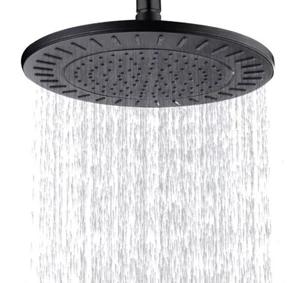 Cabezal de ducha de lluvia BRIGHT SHOWERS, cabezal de ducha de cascada de alta presión de 9 pulgadas con... - Imagen 1 de 7