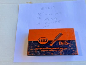 11/16-11 NS, 4 FLUTE PLUG TAP, HSS, Com'l. Ground, BESLY-WELLES, Wisconsin, USA - Picture 1 of 7