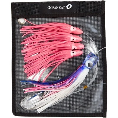 Señuelos de arrastre de agua salada Swimbait atún Mahi Wahoo cebos de pesca Foto 1 de 4