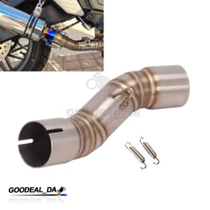 For CFMOTO CLX-700 CLX700 2020-2023 Exhaust Mid Connect Pipe Slip On 51mm System - Picture 1 of 8