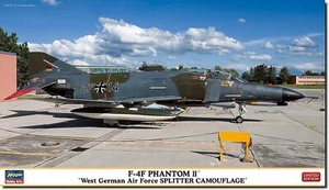 Hasegawa 1/72 Westdeutsche Luftwaffe F-4F Phantom II Splitter Tarnung pla - Bild 1 von 3