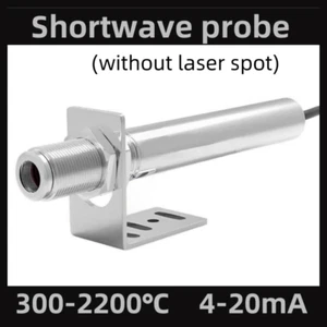 4-20mA 300-2200℃ Non-contact Infrared Thermometer Sensor Shortwave Temperature - Picture 1 of 8