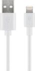 USB Sync- & Ladekabel für iPhone iPad Apple Lightning MFi-Certified 1,0m weiss