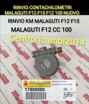 COMPATIBILE MALAGUTI F12 LC F15 F12 100 F12 AC RINVIO CONTACHILOMETRI MALAGUTI F12 F15 MALAGUTI F12 CC 100 RINVIO KM 17809500