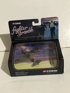 2001 CORGI Fighter Scramble CS90019 Supermarine Spitfire WWII Jet Airplane NEW! - Picture 1 of 5