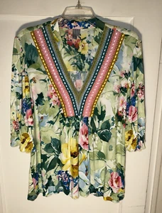 Blusa Anthropologie Blank London Stephanie Boho Talla XL - Imagen 1 de 12