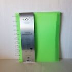 TUL Discbound Green Plastic Cover Notebook Letter Size Notebook