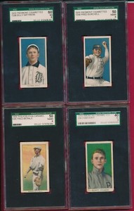 T206 Piedmont 350 Fred Burchell Buffalo SGC 50 (4) Vg-Ex