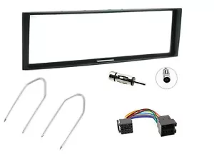 CD RADIO STEREO FACIA FASCIA PANEL TRIM ISO AERIAL FULL FITTING KIT FOR RENAULT - Picture 1 of 2