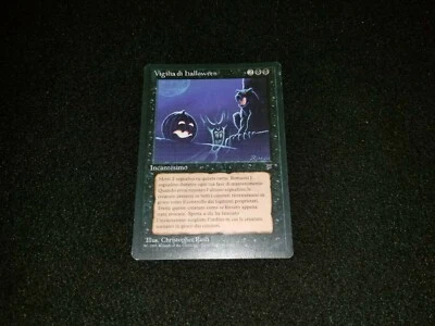 MTG 1x Legends black rare MP Italian FBB All Hallow's Eve - Reserved List - Image 1 of 2