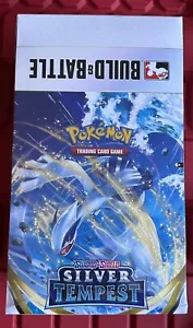 Sealed Pokemon Sword & Shield Silver Tempest Build & Battle Display Case - Picture 1 of 6