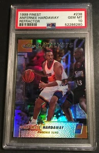 Anfernee Hardaway Finest Refractor 1999 #238 PSA 10 Suns Pop 1 (280) - Imagen 1 de 2