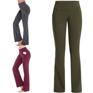 Women Bottoms Wide Leg Harem Pants Ladies Yoga Lounge High Waist Trousers Jogger - Picture 1 of 51