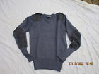 English Sweater, Jumper Utility, Blue Grey, Raf, Air Force, V- Neck, Size 82cm