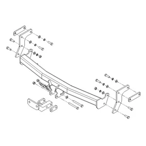 PCT Towbar for Hyundai i40 Saloon 2012-2019 - Flange Tow Bar - Picture 1 of 4