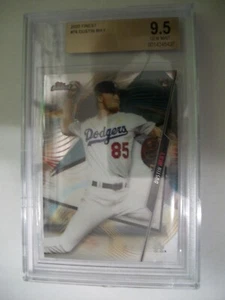 Dustin Mai 2020 Topps Finest #76 BGS GEM MINT 9.5 Dodgers RC - Bild 1 von 1