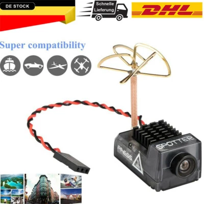 Spotter V2 5,8G Micro FPV AIO fotocamera OSD microfono FOV 170° 700TVL 40CH trasmettitore video - Immagine 1 di 4