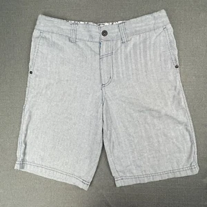 Shaun White Boys Shorts XL 16 Flat Front Blue Adjustable Waist Breathable - Picture 1 of 14