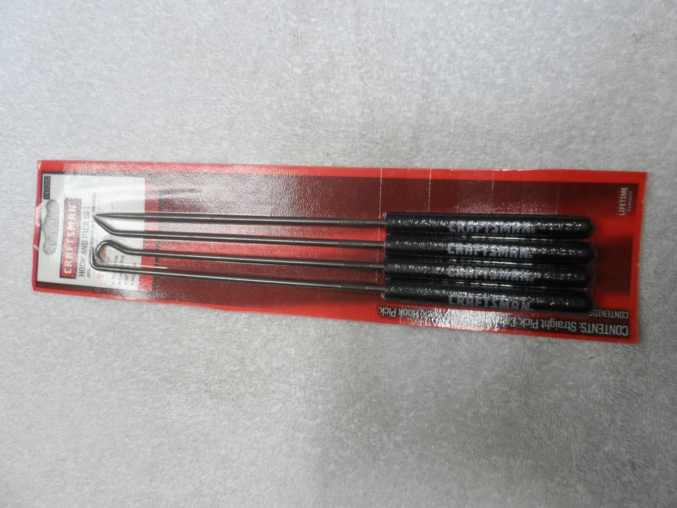 Juego de ganchos y escobillas Craftsman con asas de agarre de cojín EE. UU., 4 piezas - Parte # 47090 Foto 1 de 3