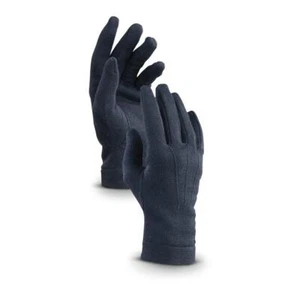 Italian Dress Gloves, Wool Blend, Military Issue, Made in Italy, Navy - Picture 1 of 6